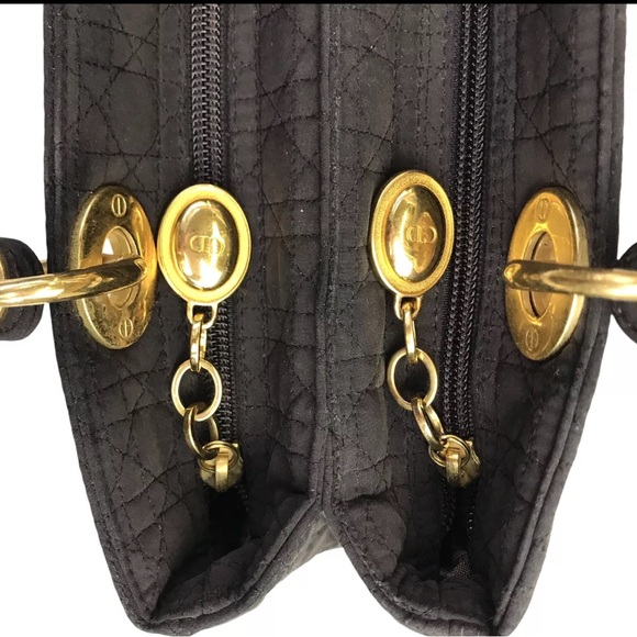 RARE Style Lady Dior Double Zip Cannage Bag - Picture 11 of 15